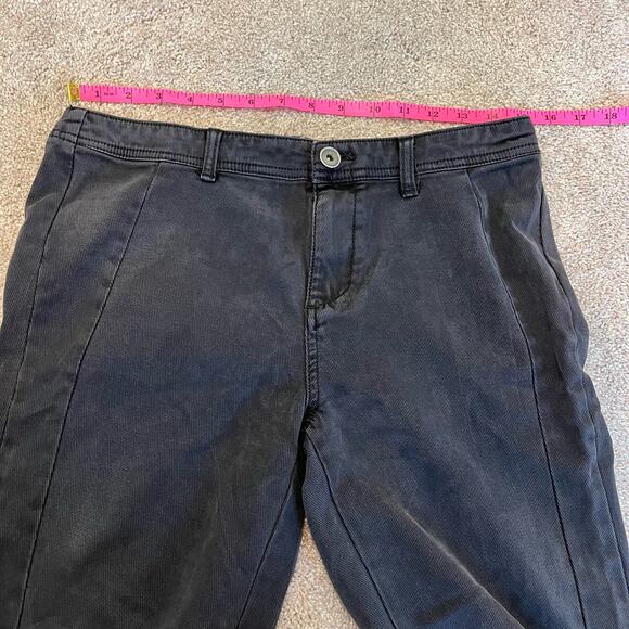 Anthropologie Women's Grey Black Corduroy Pant‎ Lyocel Cotton Size 28 - Picture 9 of 11